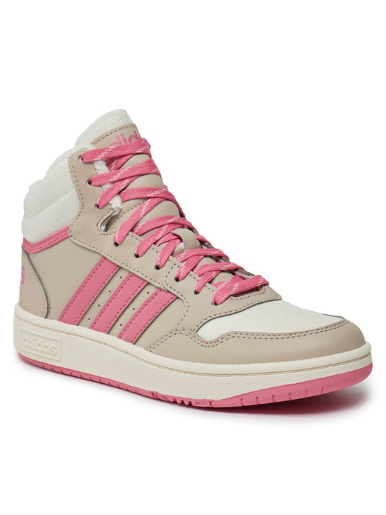 adidas Παπούτσια Hoops Mid 3.0 Shoes Kids IF7739 Μπεζ