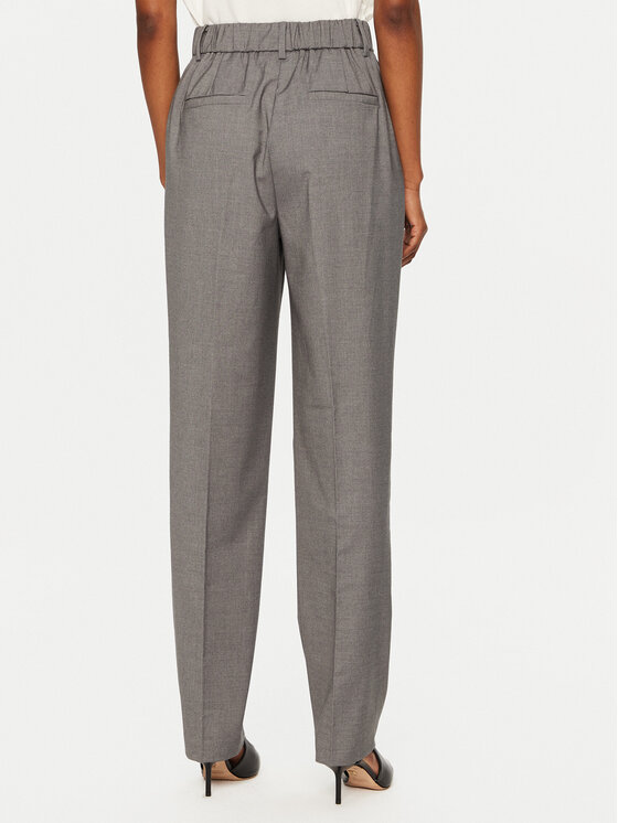 Vila Vila Pantaloni di tessuto Riley 14101013 Grigio Regular Fit