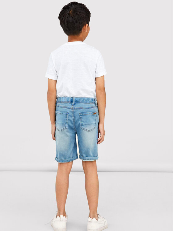 NAME IT NAME IT Pantaloni scurți de blugi 13197241 Albastru Regular Fit