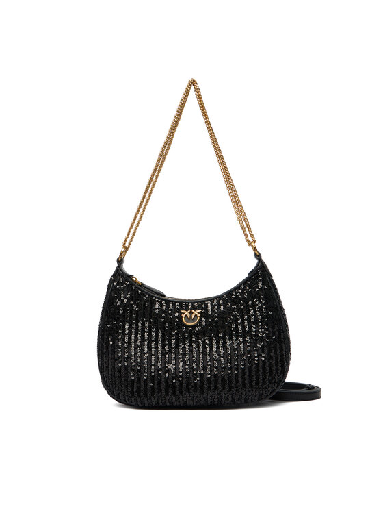 PINKO PINKO Táska Half Moon Mini AI 25-26 PLTT 105916 A2WC Fekete