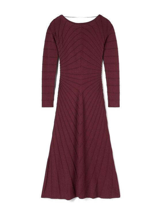 Motivi Motivi Vestito da giorno 7692W001599N036 Bordeaux Flared Fit