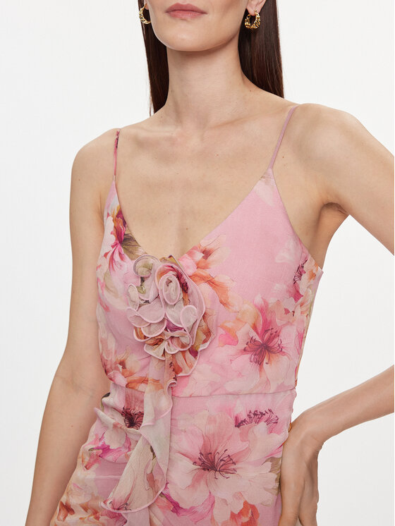Nissa Nissa Sommerkleid RC14708 Rosa Regular Fit