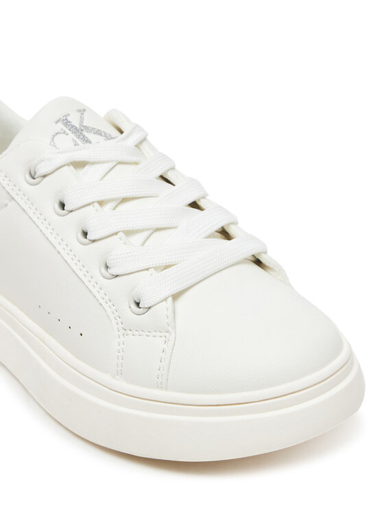 Calvin Klein Jeans Calvin Klein Jeans Laisvalaikio batai Low Cut Lace-Up V3A9-82023-1439A M Balta