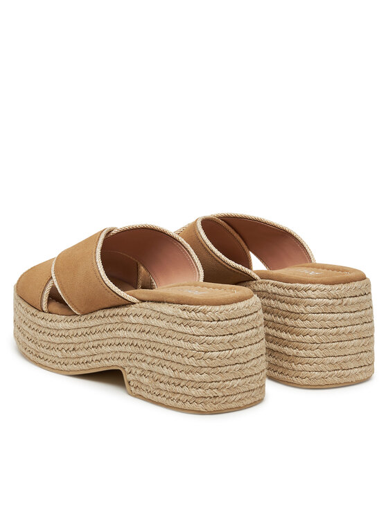 Pollini Pollini Espadryle SA28278I0MTF0122 Beżowy