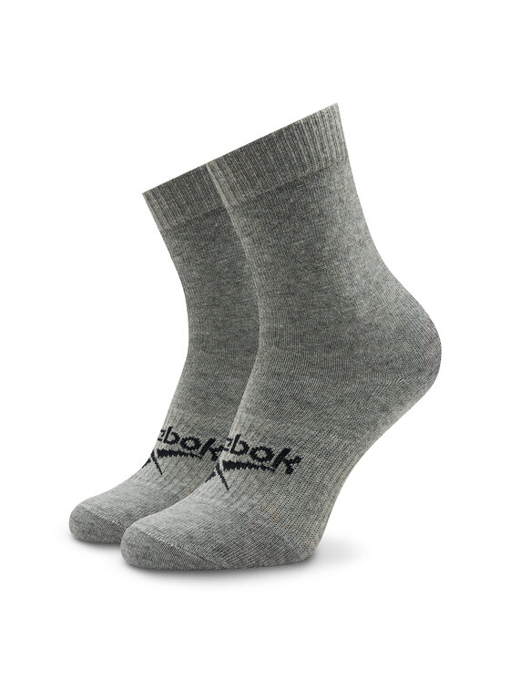 Șosete Înalte Unisex Reebok Active Foundation Quarter Socks GI0076 medium grey heather