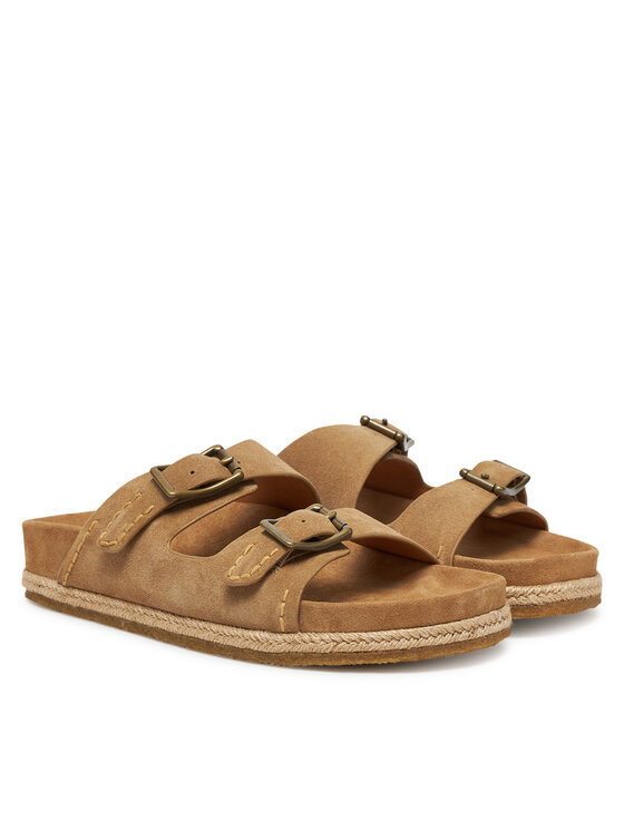 Polo Ralph Lauren Polo Ralph Lauren Šlepetės Turbach 803916776003 Ruda