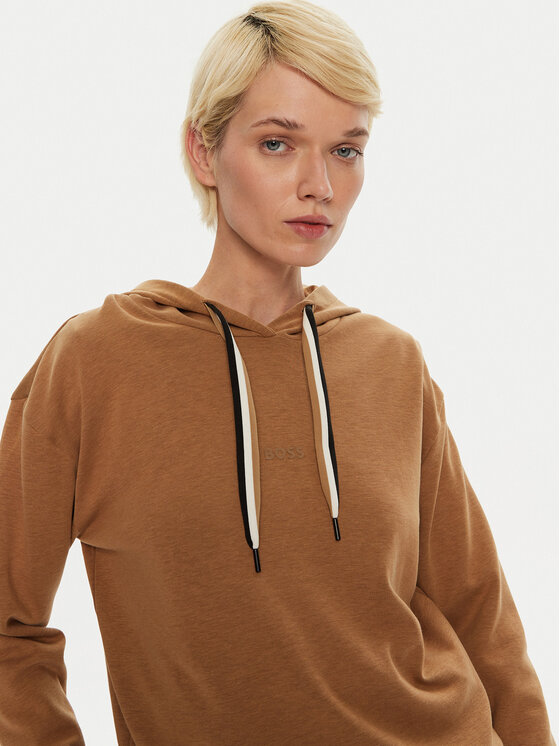 BOSS Boss Majica dugih rukava CP Stripe 50524760 Bež Regular Fit