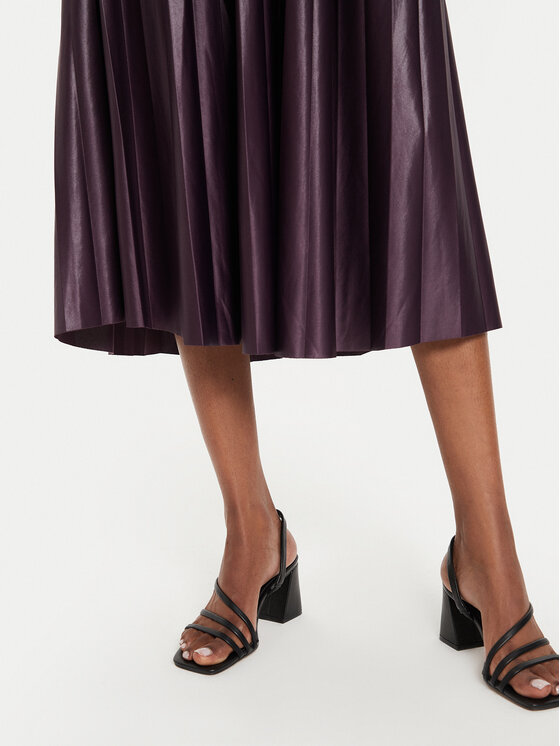 Vila Vila Plisēti svārki Nitban 14063241 Violets Regular Fit
