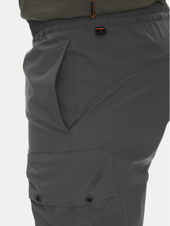 Parajumpers Parajumpers Joggers kalhoty Rescue Zander 25SMPMPARR01 Šedá Tapered Fit