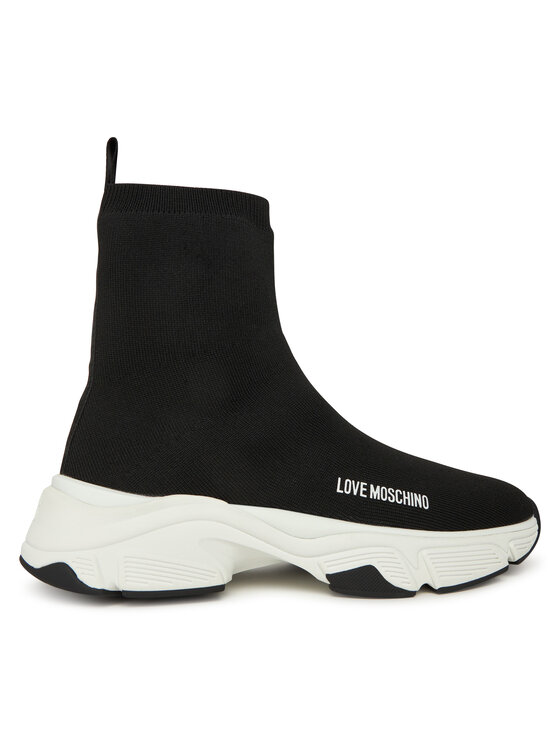 LOVE MOSCHINO LOVE MOSCHINO Sneakersy JA15386G0NIY8000 Czarny