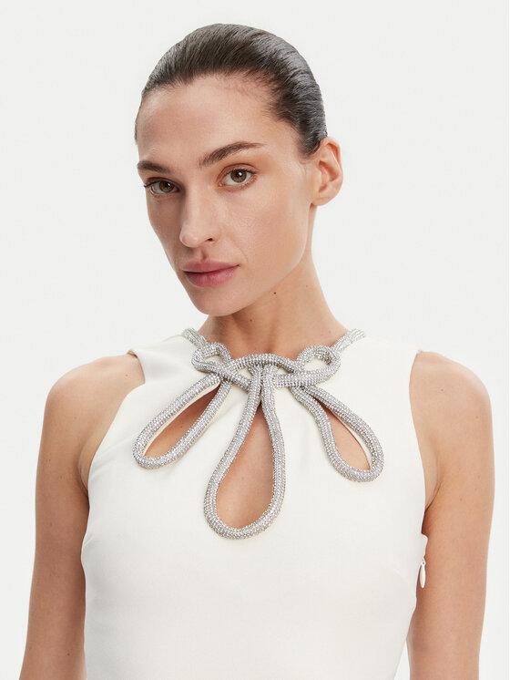 Marciano Guess Marciano Guess Вечірня сукня 5RGK45 6869Z Écru Regular Fit