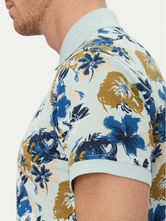 Blend Blend Tricou polo 20718253 Albastru Regular Fit