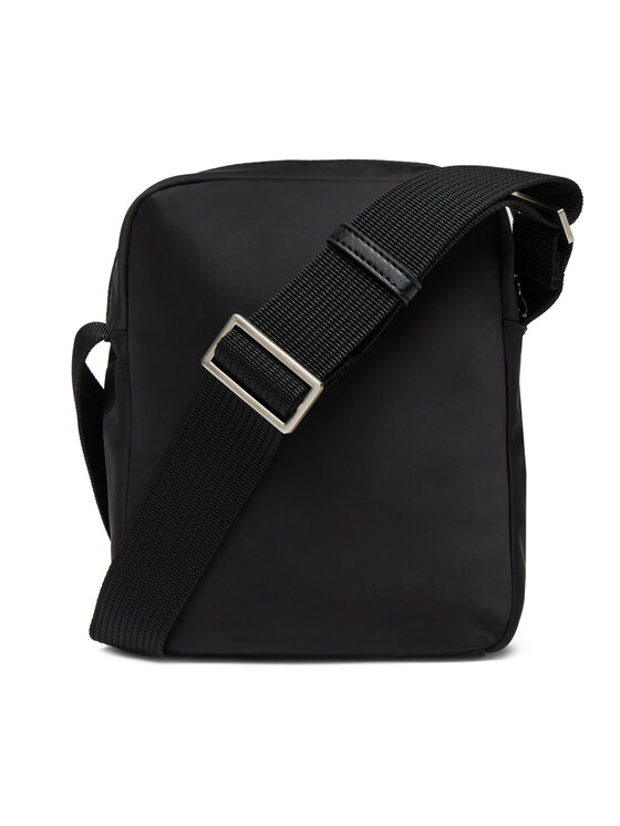 Calvin Klein Calvin Klein Saszetka Sleek Nylon Reporter LV04D3176G Czarny