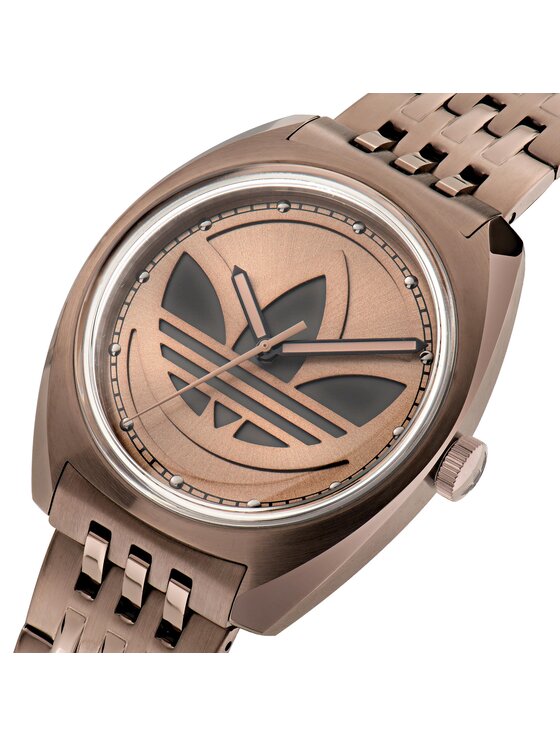 adidas adidas Zegarek Originals Edition One AOFH23510 Brązowy