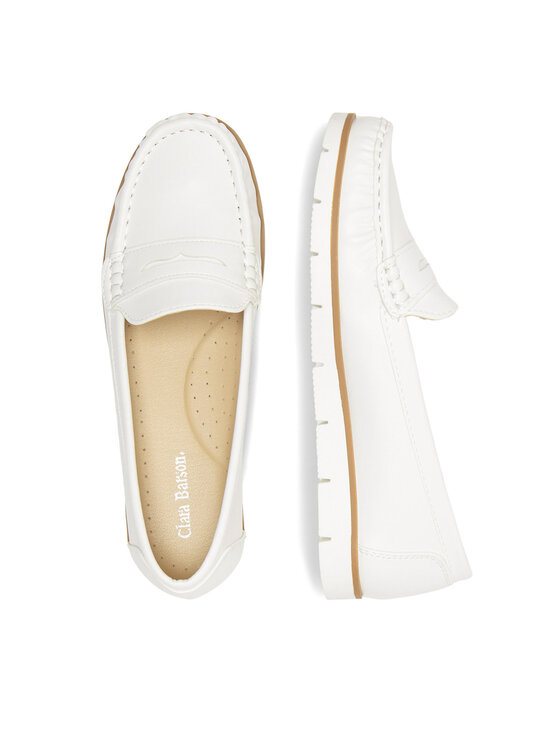 Clara Barson Clara Barson Mocassini WYL3648-1 Bianco