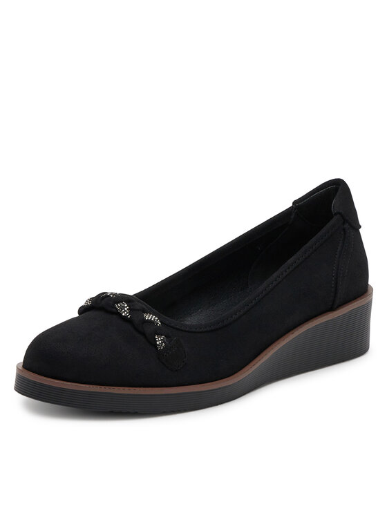 Clara Barson Clara Barson Balerini WYL3395-7 Negru