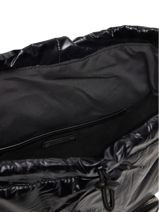 Calvin Klein Calvin Klein Ruksak Pocket Nylon Flap Backpack LV04F3406G Čierna