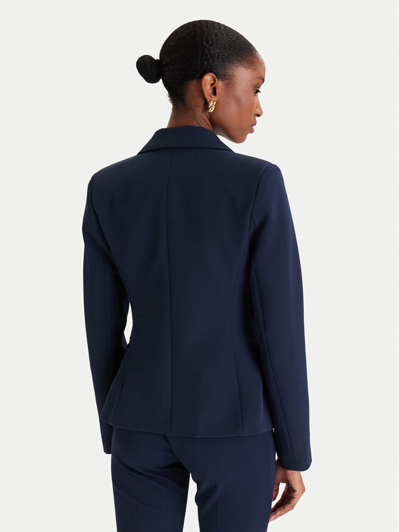Rinascimento Rinascimento Marynarka CFC0126227003 Granatowy Slim Fit