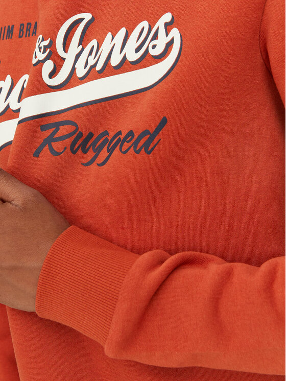 Jack&Jones Junior Jack&Jones Junior Sweatshirt 12212287 Orange Regular Fit