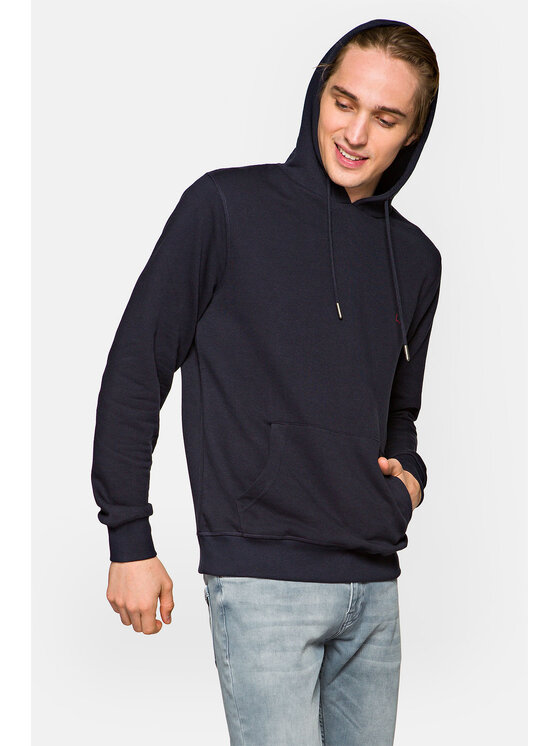 Lancerto Lancerto Bluza Skyler Granatowy Regular Fit