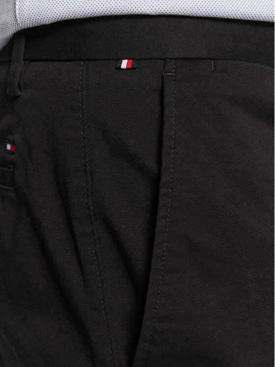 Tommy Hilfiger Chinos Denton 1985 MW0MW25964 Schwarz Straight Fit ...
