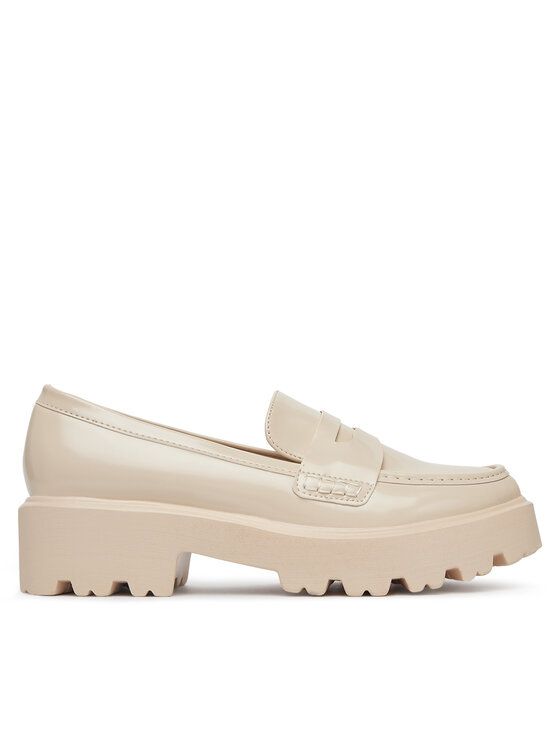 Damskie Loafersy DeeZee, Rozmiar 39, Beżowe, LE601-2
