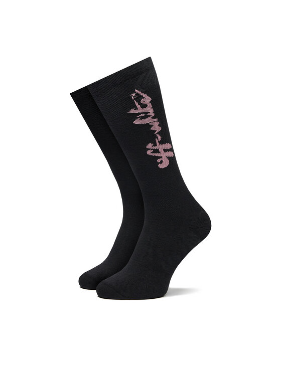 Off-White Off-White Dlhé ponožky OWRA003S22KNI0011030 Čierna