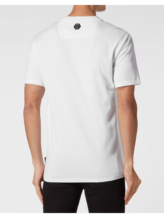 PHILIPP PLEIN PHILIPP PLEIN T-Shirt 15133 Biały Regular Fit