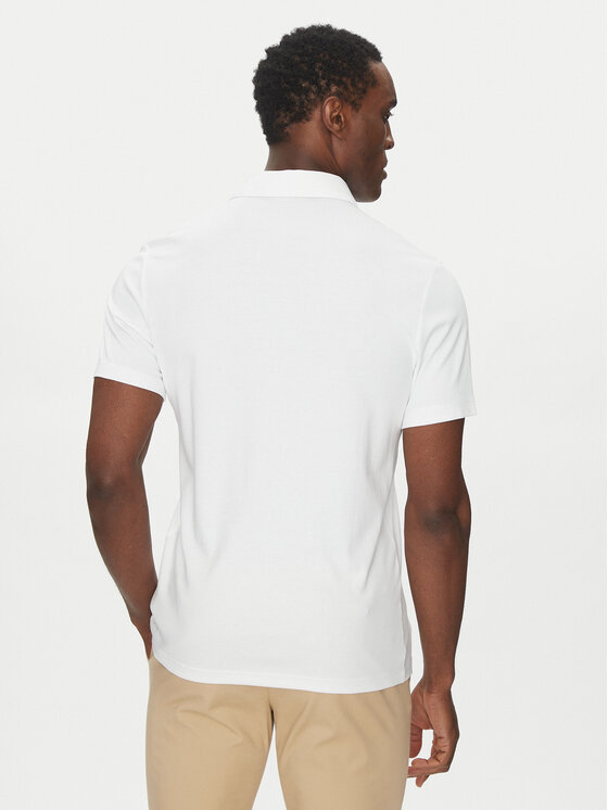 Michael Kors Michael Kors Tricou polo CB95FGVC93 Alb Regular Fit