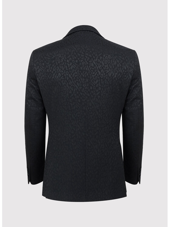 Pako Lorente Pako Lorente Marynarka P24SF-3S-004 Czarny Slim Fit