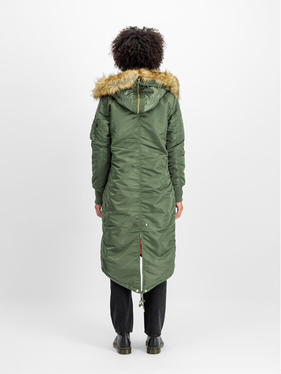 Alpha Industries Alpha Industries Parka 198013 Zielony Regular Fit