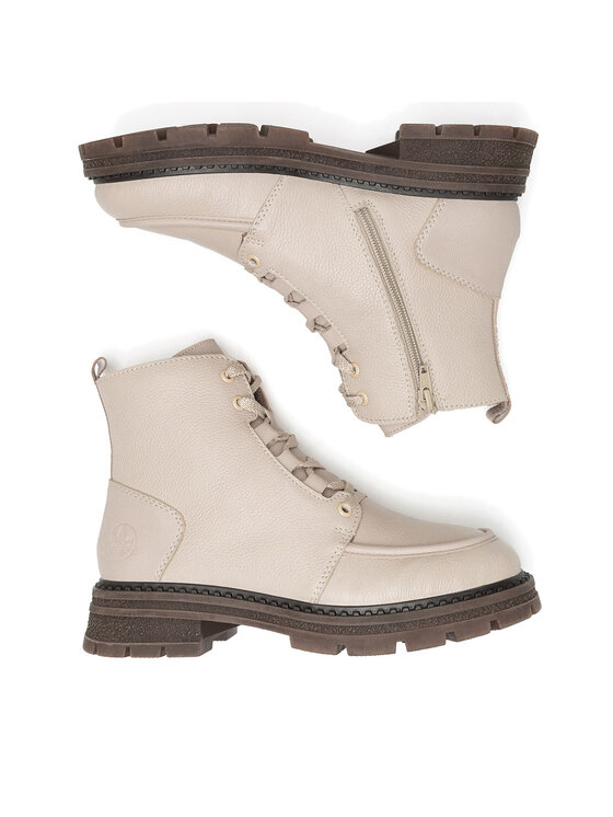 Rieker Rieker Schnürschuhe Z9800-60 Beige