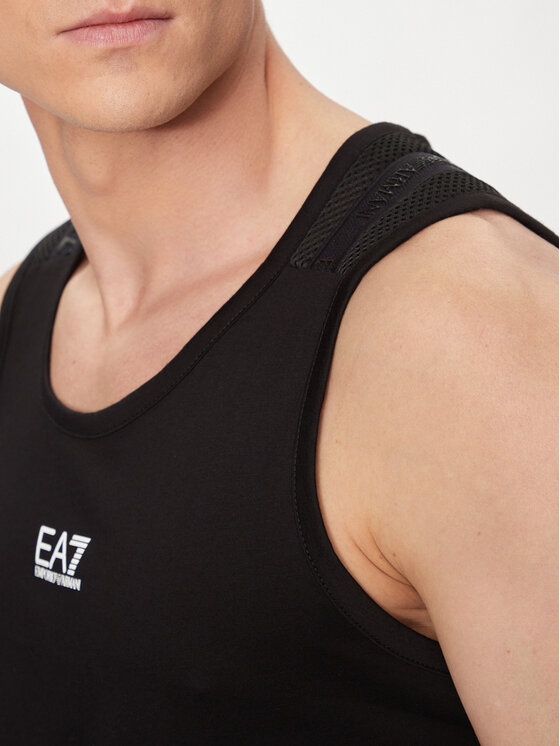 EA7 Emporio Armani EA7 Emporio Armani Мъжки топ 3DPH05 PJ02Z 0200 Черен Regular Fit