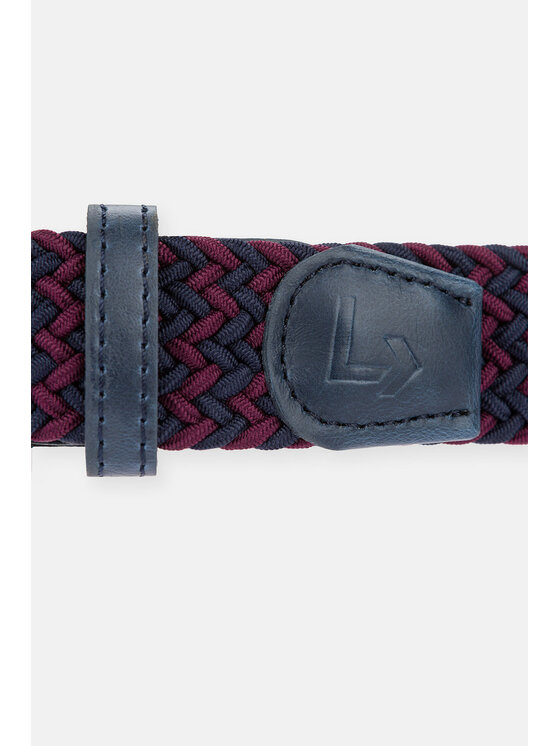 Lancerto Lancerto Pasek Męski Braid PS090222000003 Kolorowy