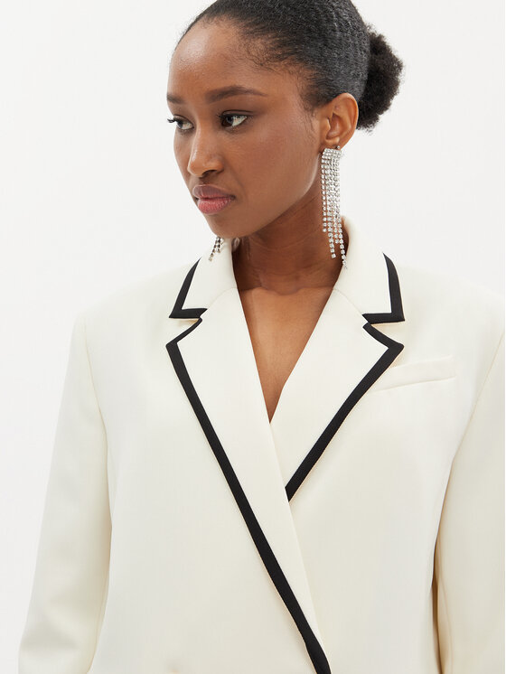 Custommade Custommade Bleizers Falippa 999825874 Écru Regular Fit