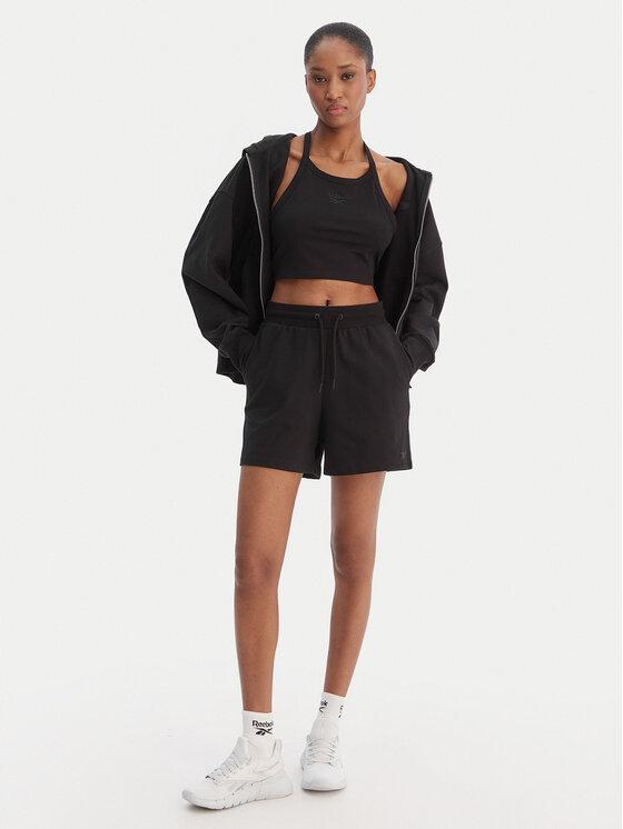 Reebok Reebok Τοπ Tatianna RK25494CCW Μαύρο Slim Fit