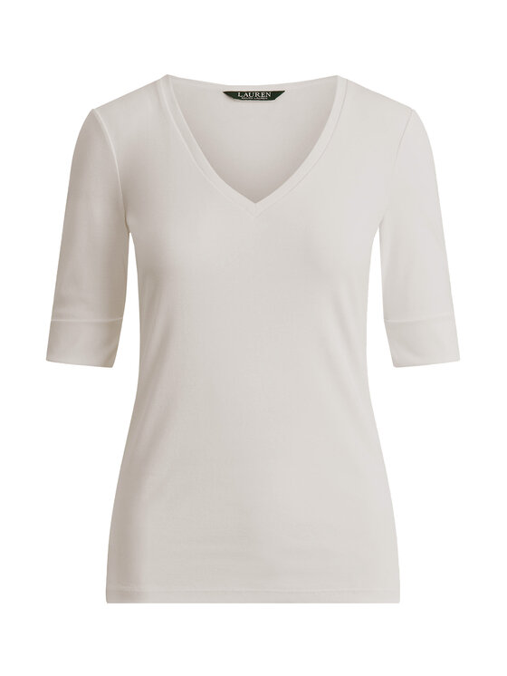 LAUREN RALPH LAUREN LAUREN RALPH LAUREN Bluză 200815843001 Alb Slim Fit