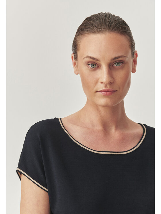 TATUUM Tatuum Bluzka SORAL Granatowy Loose Fit