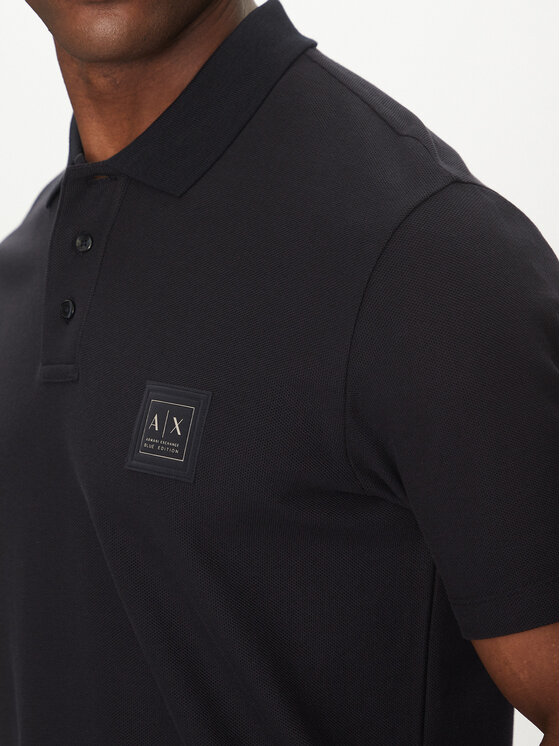 Armani Exchange Armani Exchange Polo XM000356 AF12758 UB101 Granatowy Regular Fit