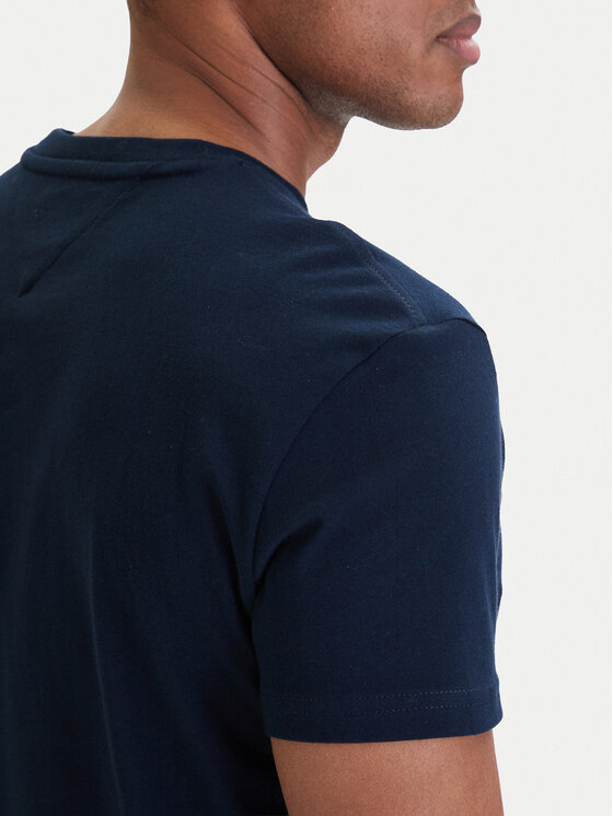 Tommy Jeans Tommy Jeans T-Shirt DM0DM22548 Granatowy Regular Fit