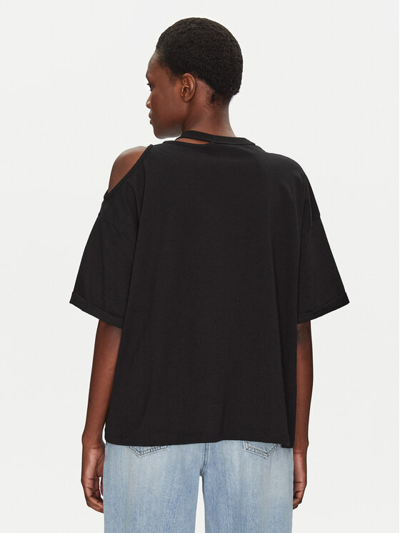 ViCOLO ViCOLO Blúz UD0096 Fekete Relaxed Fit