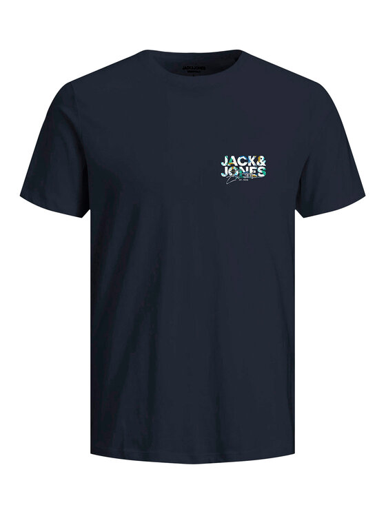 Jack & Jones Jack & Jones 4 t-kreklu kompleksts Geplas 12288304 Daudzkrāsains Regular Fit