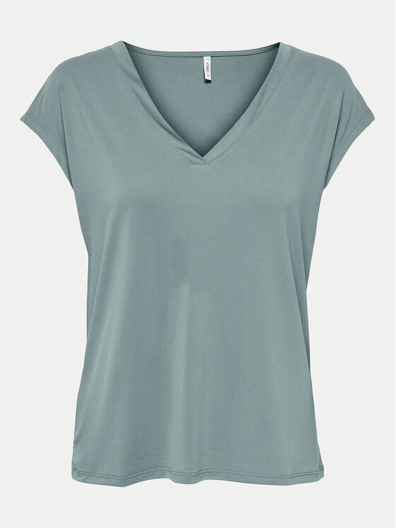 ONLY ONLY T-särk Free 15287041 Roheline Regular Fit