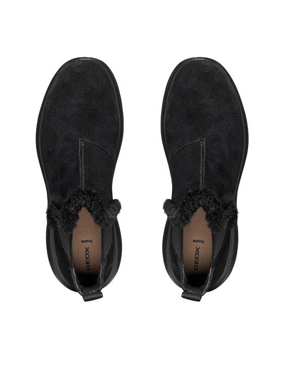 Geox Geox Ghete Jodhpur D Plummery D66YNB 22 C9999 Negru