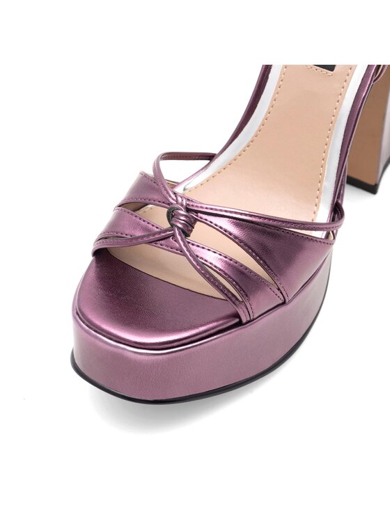 Nine West Nine West Sandały Aahida ZL23002CC Fioletowy
