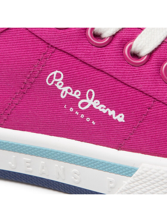 Pepe Jeans Pepe Jeans Tenis superge Brady Girl Basic PGS30543 Roza