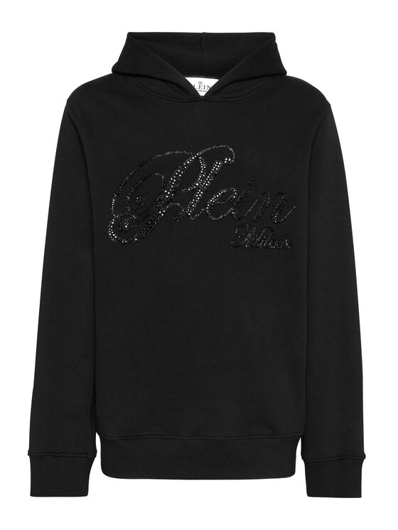 PHILIPP PLEIN PHILIPP PLEIN Bluza 26907 Czarny Regular Fit