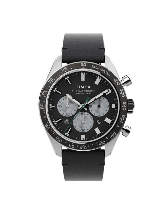 Timex Ceas Waterbury Dive Chronograph TW2V42500 Negru