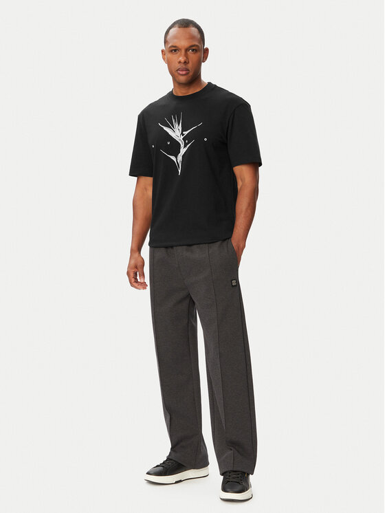 HUGO HUGO T-shirt Darise 50563436 Crna Relaxed Fit