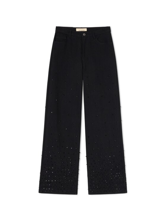 Trussardi Trussardi Jeansy P7089000470N033 Czarny Over Fit